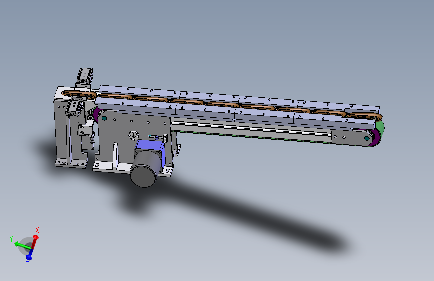 0.8米0.05米带式输送机构