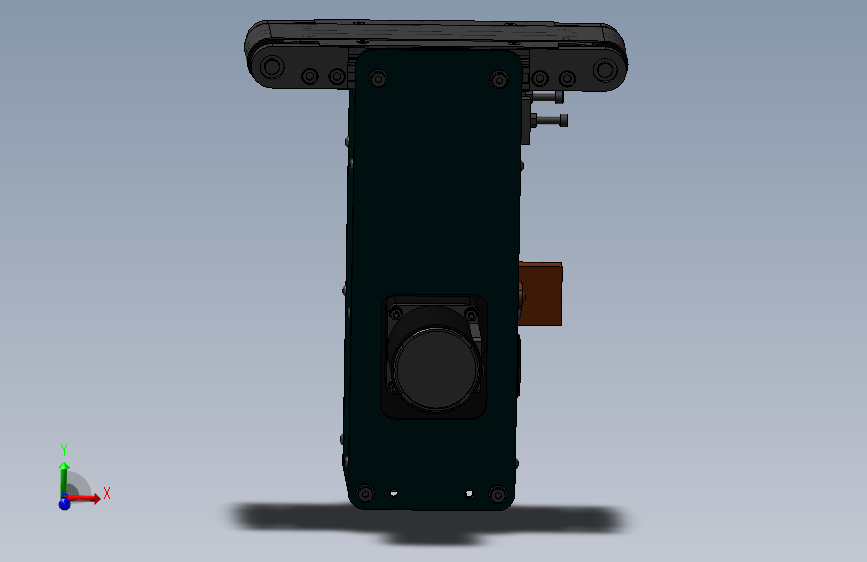 0.22米X0.02米皮带输送机构