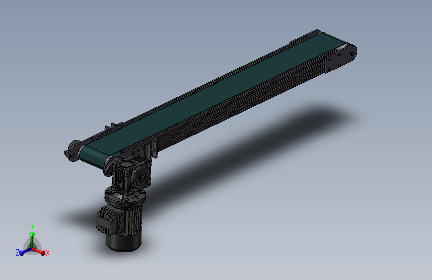 1.2米X0.11米带式输送机构