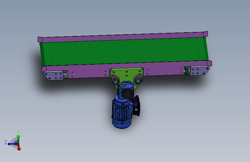 1mX0.3m皮带输送机构