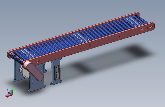 1米多带输送机构