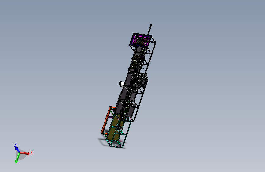 6V4后段电池流水线