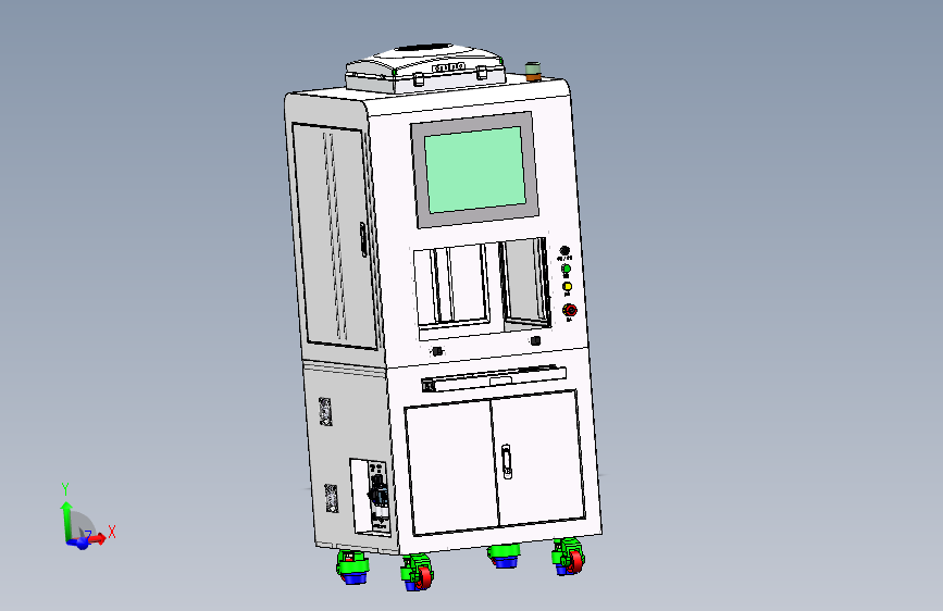 744x704x1787机架非标设备框架台架
