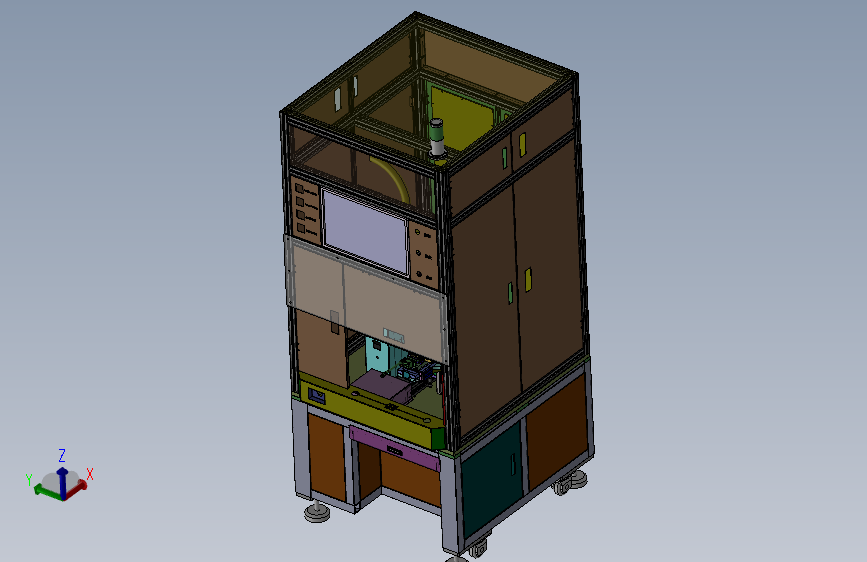 820x900x1836机架非标设备框架台架