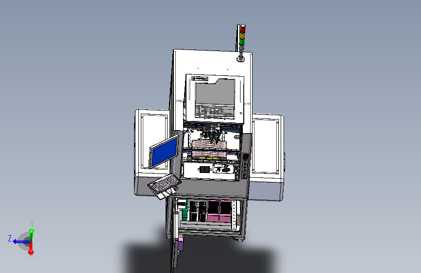 800x1200x586机架非标设备框架台架