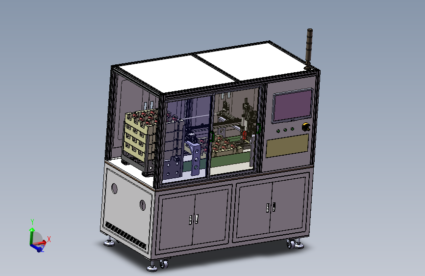 900x1400x1735机架非标设备框架台架