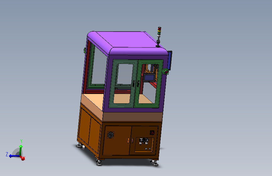 990x1090x2243机架非标设备框架台架