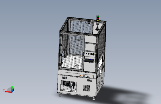 990x990x1770机架非标设备框架台架