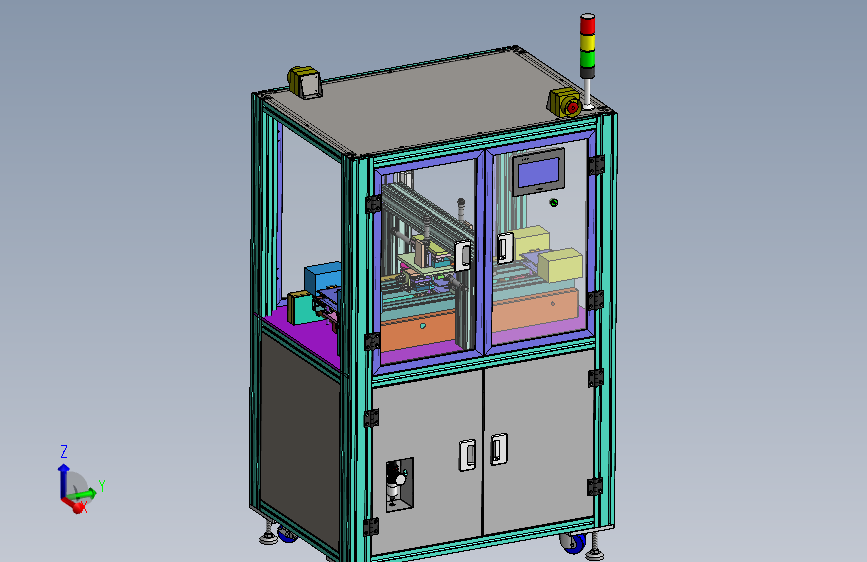 1020x740x1495机架非标设备框架台架
