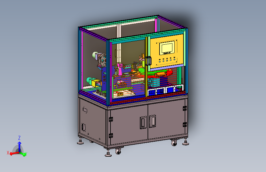 1100x700x1335机架非标设备框架台架