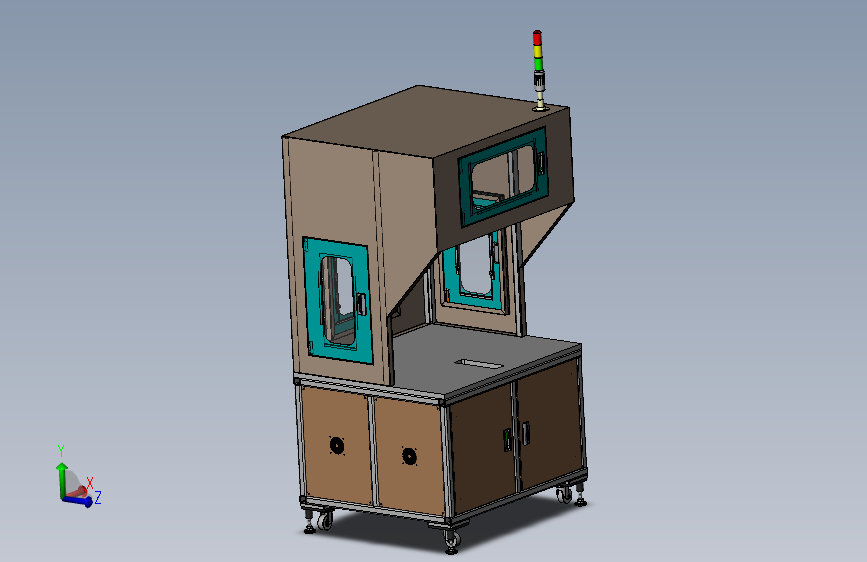 1100x940x1865机架非标设备框架台架