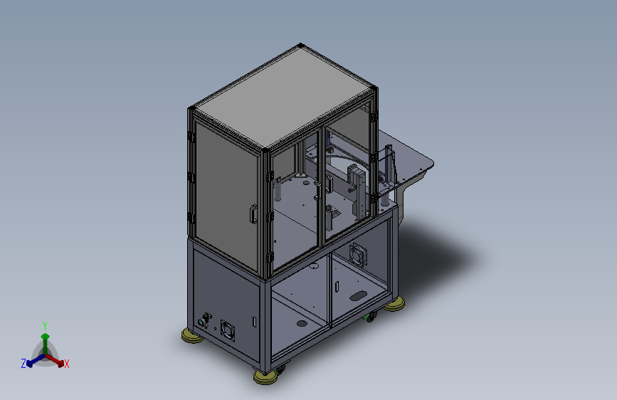 1200x700x1780机架非标设备框架台架