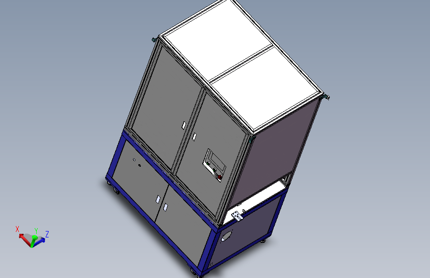 1200x800x1800机架非标设备框架台架