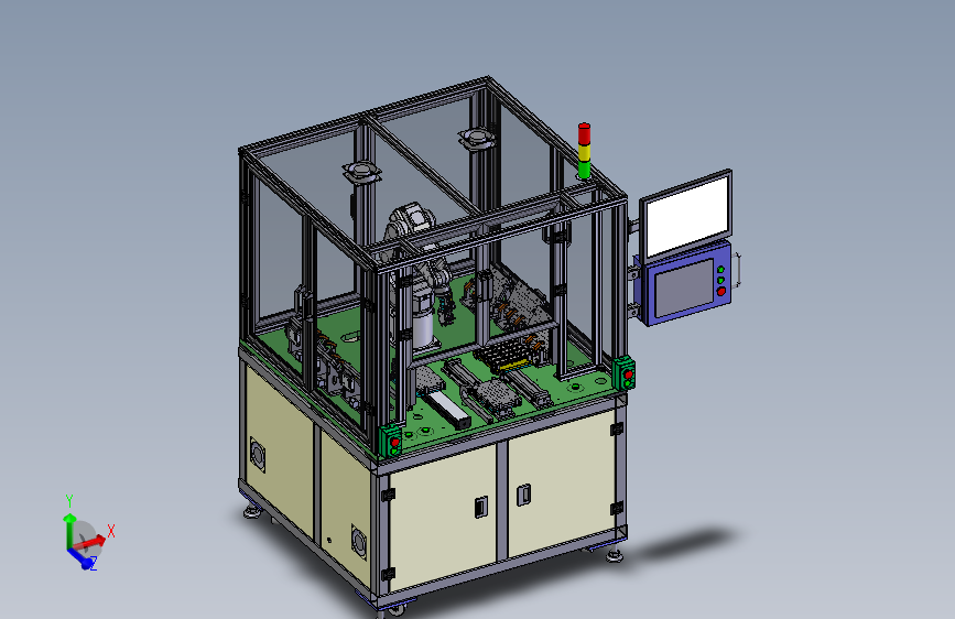 1200x1150x1693机架非标设备框架台架