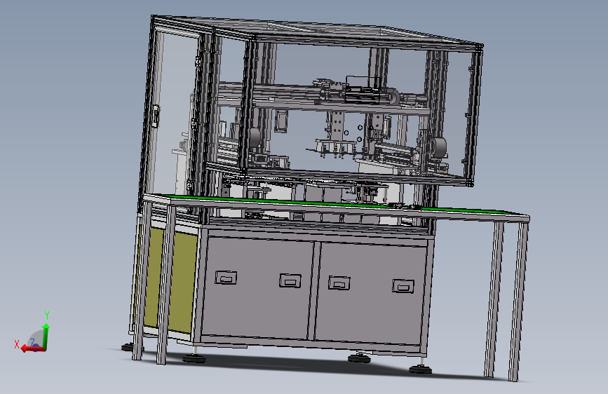 1301x580x1220机架非标设备框架台架