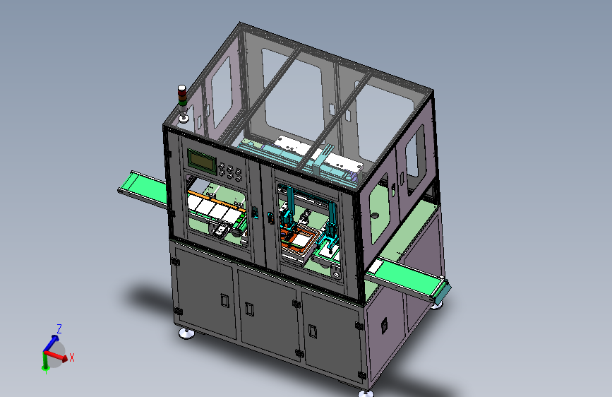 1400x1030x1761机架非标设备框架台架