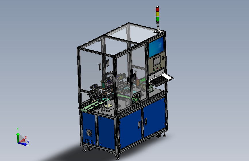 1411x800x1780机架非标设备框架台架