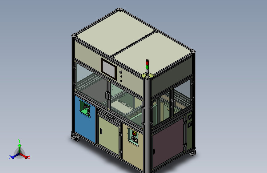 1530x980x1651机架非标设备框架台架