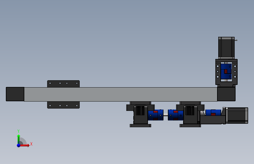 MJ45模组XY悬臂_SOLIDWORKS 2016_模型图纸下载 – 懒石网