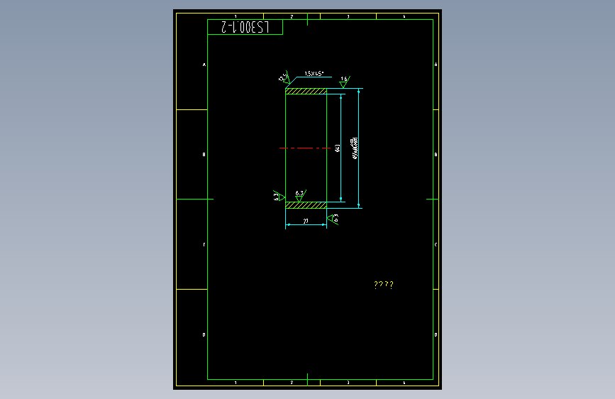 LS300螺旋输送机图纸CAD
