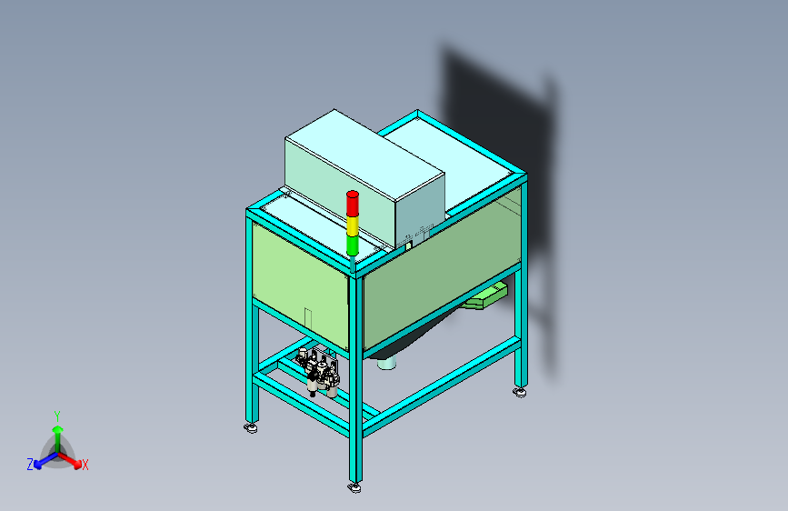 W0218-齿轮清洗机三维SW