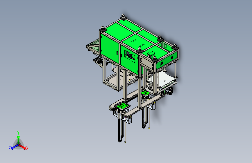 W1161-全自动组装设备三维SW