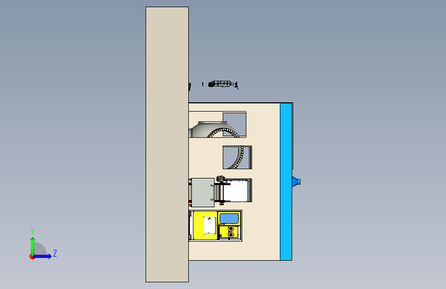 小型风电轮毂机器人打磨方案