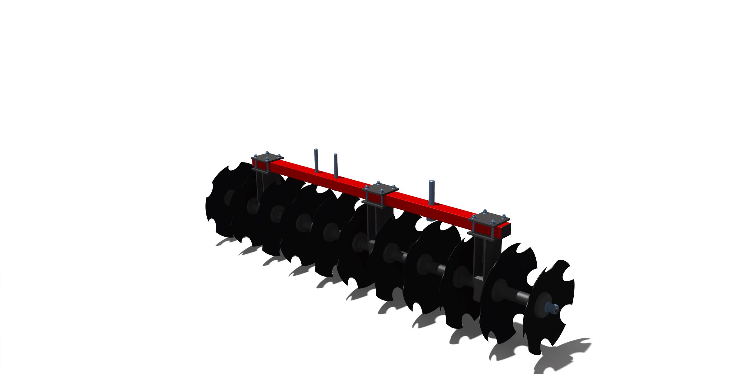 农业机械旋耕耙设计