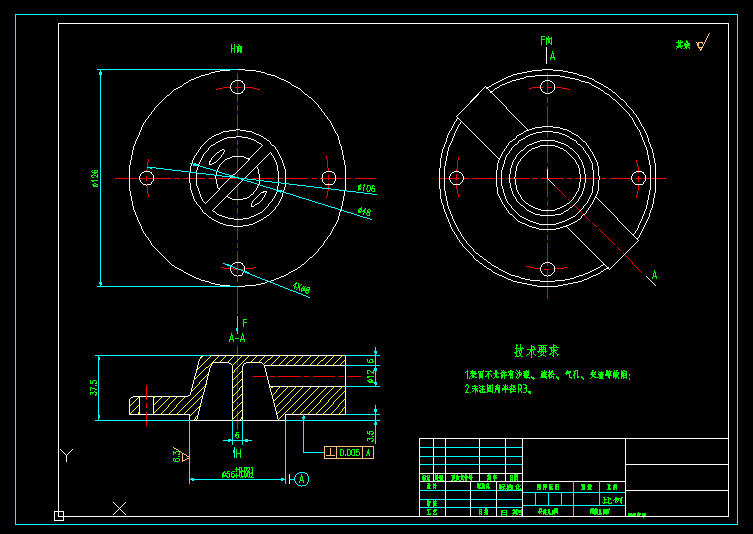 M0510-经典往复式活塞压缩机设计CAD+
