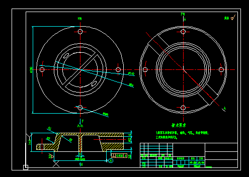 M0510-经典往复式活塞压缩机设计CAD+