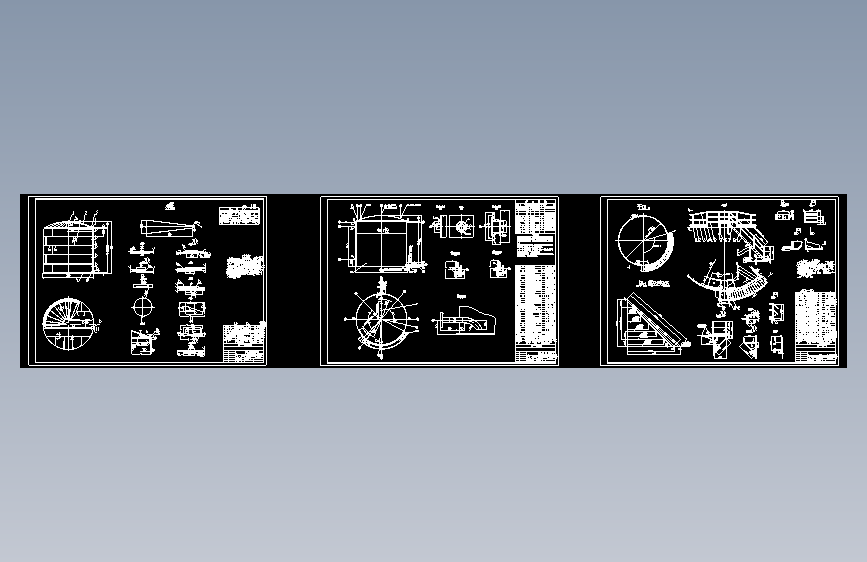 M1081-300立方米罐图纸CAD