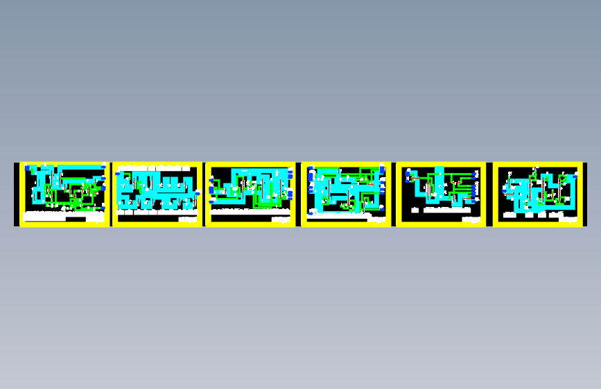 M2070-PFD煤制甲醇CAD图纸
