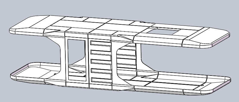11.5米太空舱solidworks可编辑含参数模型