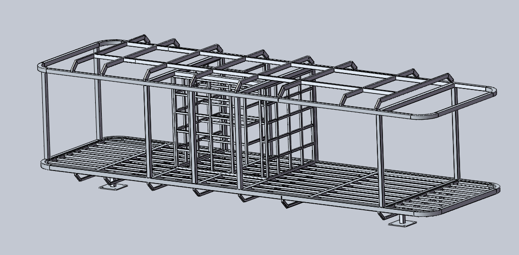 11.5米太空舱solidworks可编辑含参数模型