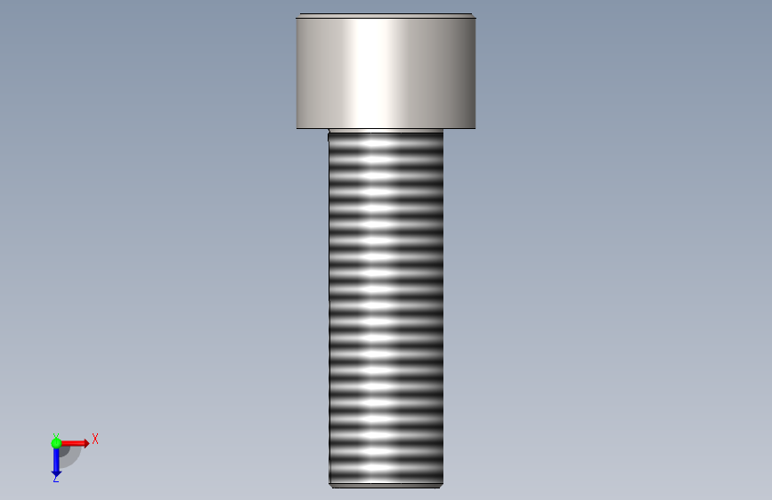 BZ-J21_9-M8x25-内六角螺钉