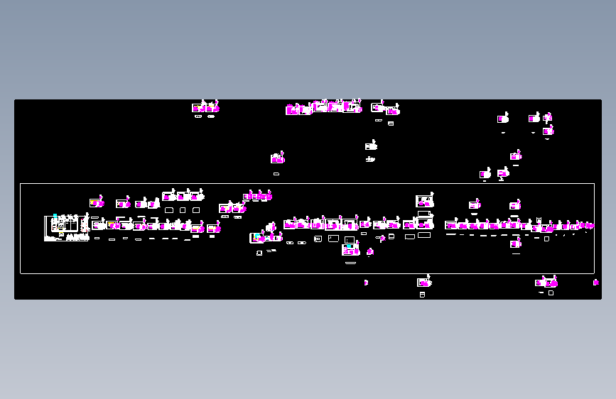 GGD柜 CAD图  GGD-800KVA-2000X800X800-2