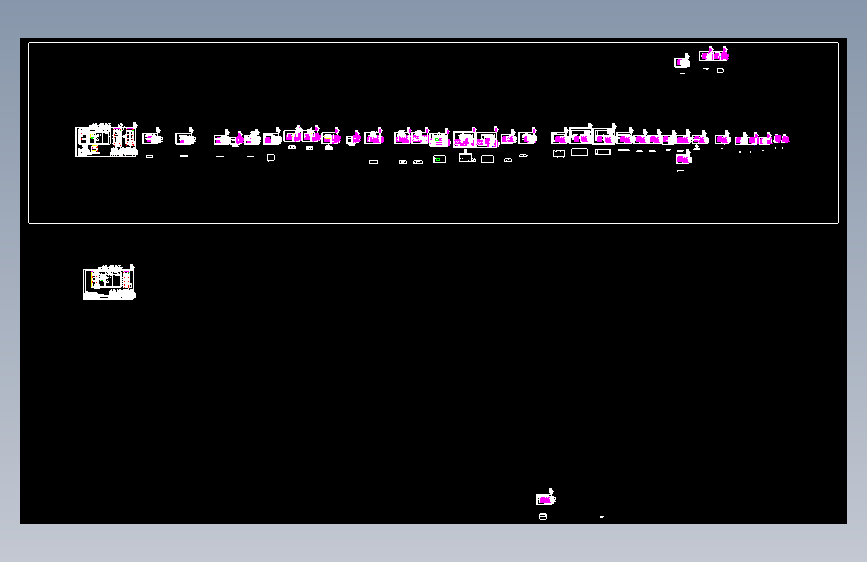 GGD柜 CAD图  GGD-800KVA-1800X800X600-1