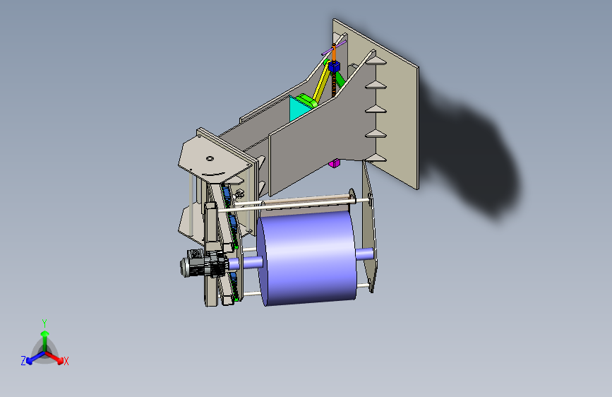 W1835-自动化模具清理机三维SW