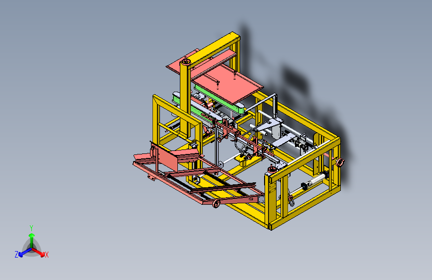 W1879-自动开箱机(已生产)三维SW