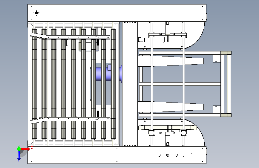 W1935-自动托盘式收板机三维SW