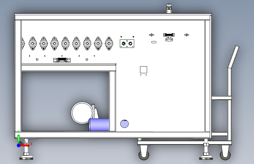 W1935-自动托盘式收板机三维SW