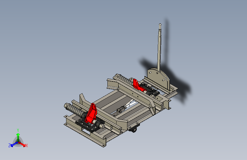 M0200-SolidWorks阻车器模型三维SW2010带参