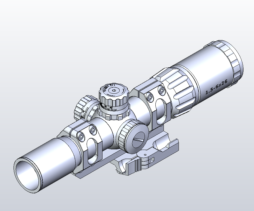M0357-短点瞄准镜三维SW2016无参