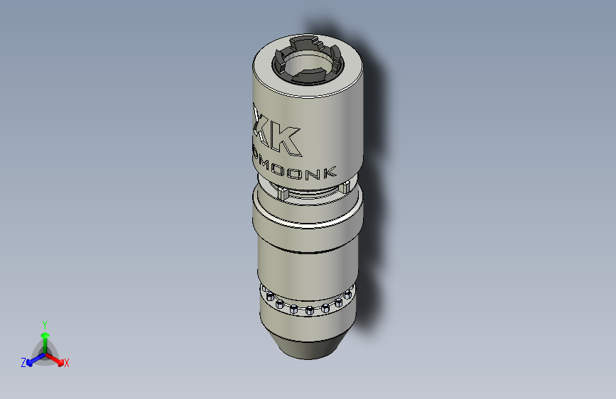 M1194-XK旋转防喷器三维SW2016带参