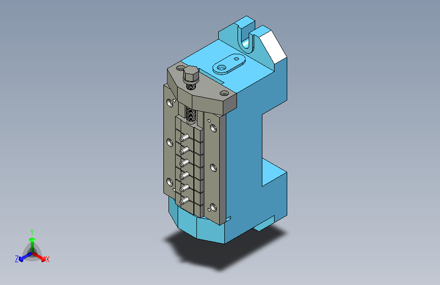 M1497-可调铣夹具三维UG10.0带参