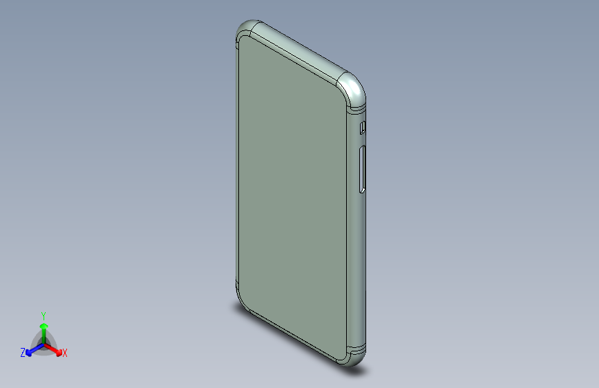 M2704-iphone7手机壳模型设计三维UG12.0无参