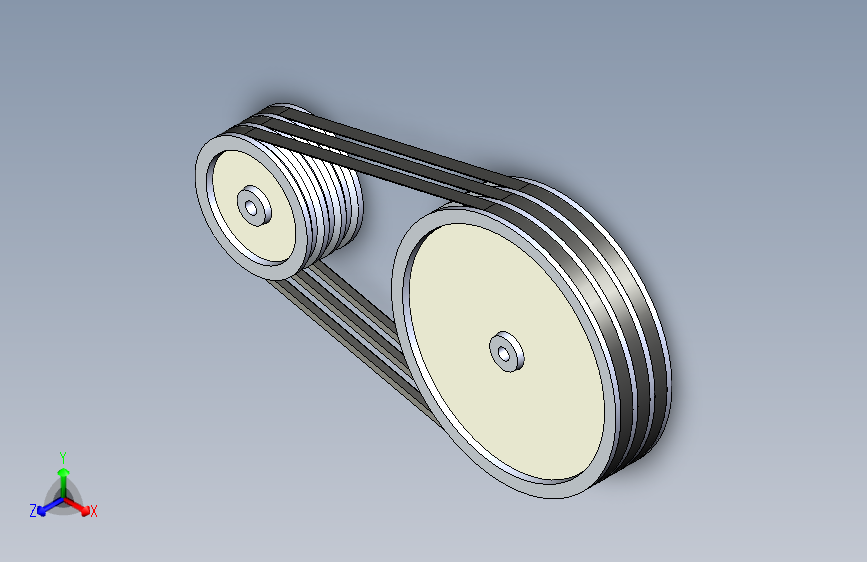 M3712-皮带传动solidworks建模演示三维SW2013带参