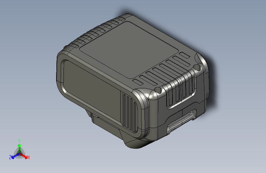 M3899-电池包模型设计三维Stp无参