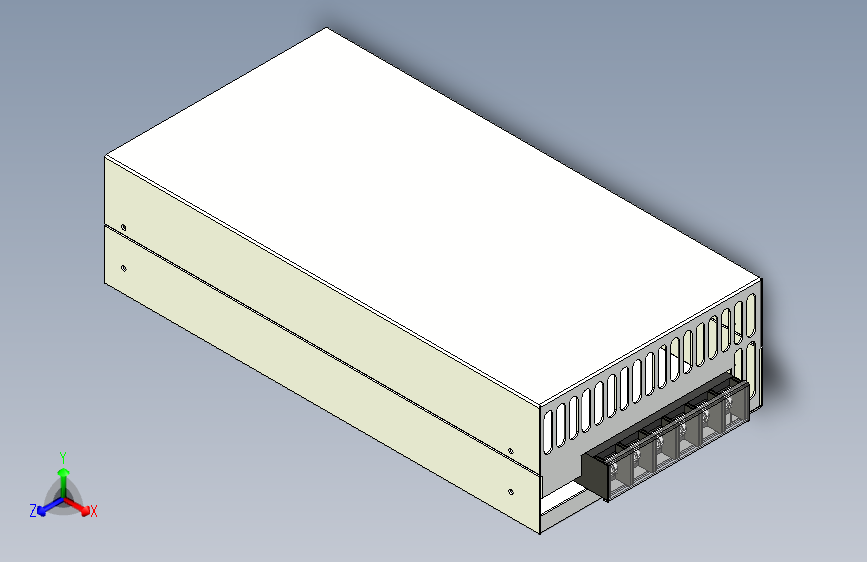 M3968-明纬开关电源SE-600W-36V 三维SW2015带参