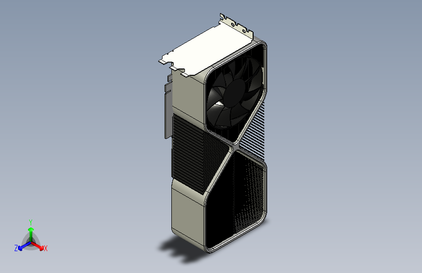 M5535-RTX3090显卡三维Step无参